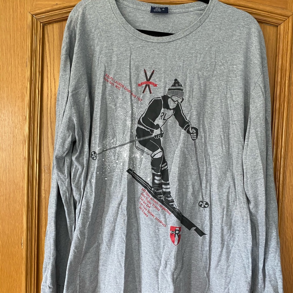 Ralph Lauren long sleeve graphic tee